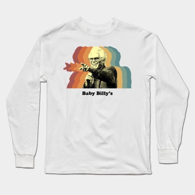 Baby Billy's Shadow Vintage Retro Long Sleeve T-Shirt by Krisna Pragos